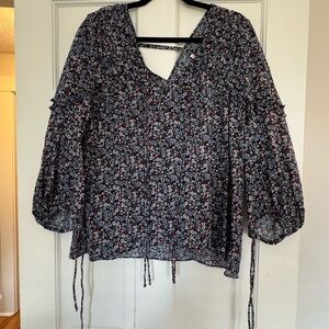 10 Crosby Derek Lam Floral Blouse